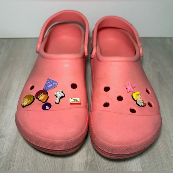 Crocs Classic Clogs Shoes W 12-14, M 10 Slingback Casual Comfort Rubber Slip On - Picture 2 of 7